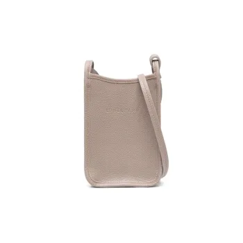 LONGCHAMP Le Foulonné Leather Phone Case