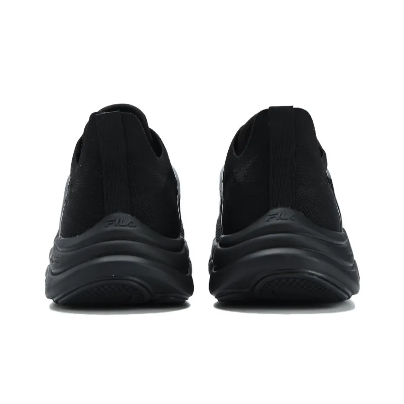 FILA MIND 6 Cushioning Wear Resistant Low Top Training Shoes Women's Black-3