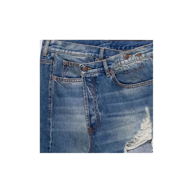 R13 Denim Short Skirts Women's Blue-1