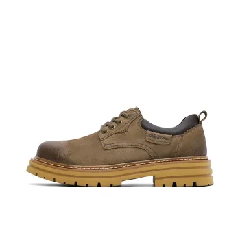 Dickies Work Boots Men Low-Top Yellow Brown/Camel