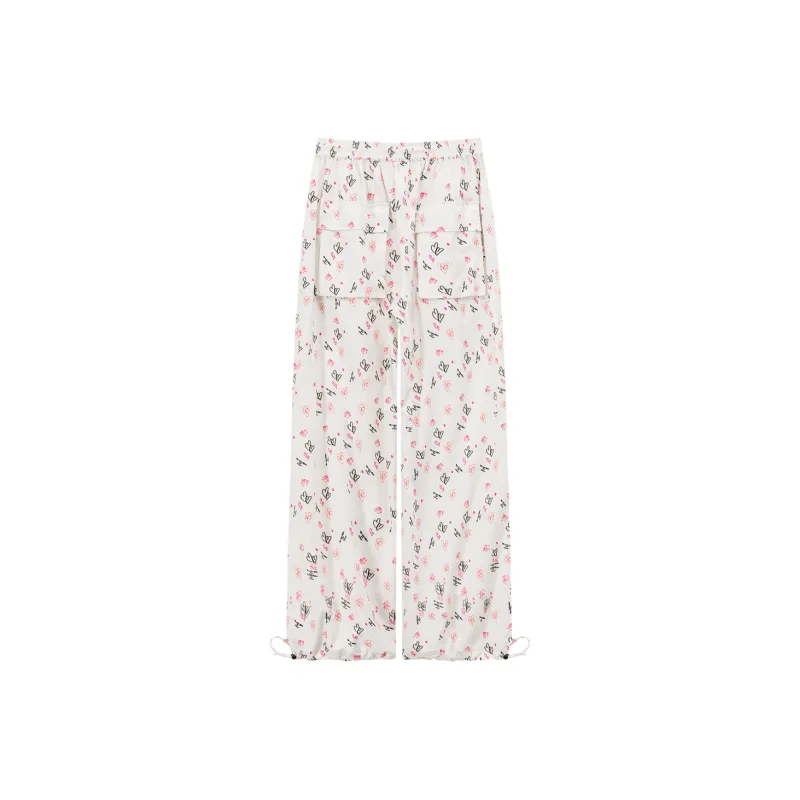 CHUU Casual Pants Women's White-1