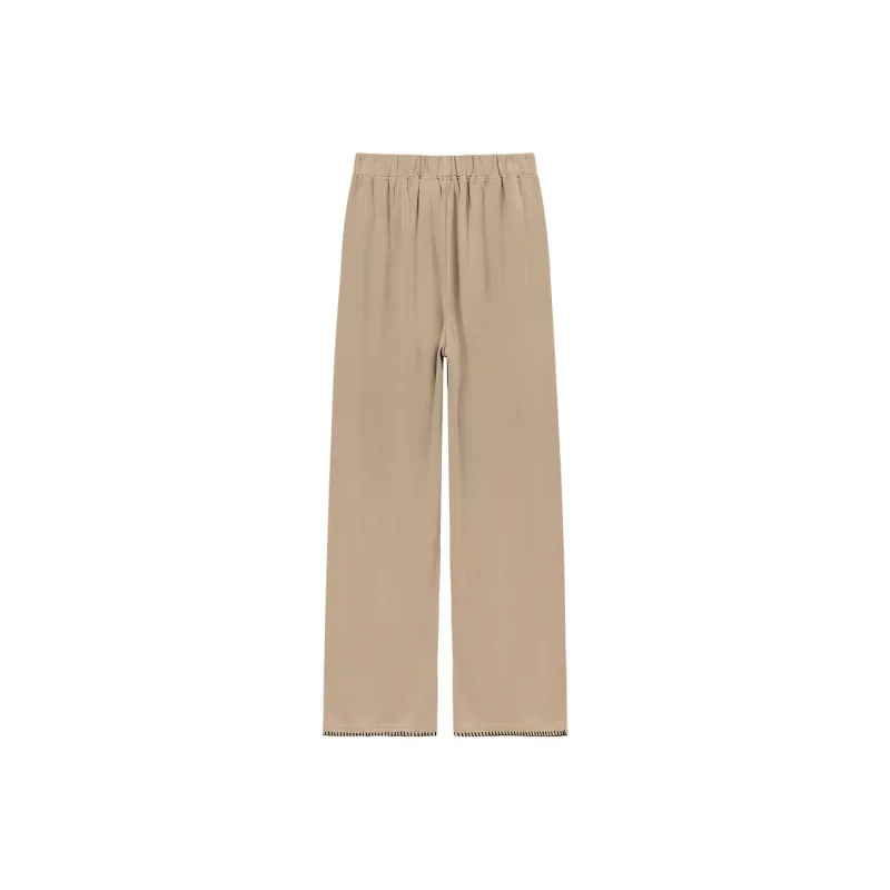 NO ONE ELSE Casual Pants Women's Khaki-1