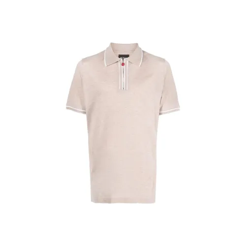 Kiton Short-sleeve Zip-fastening Polo Shirt