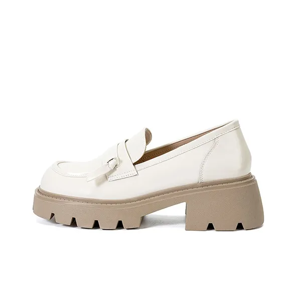 LESELE Loafers Women's Low Top Black/Ecru-0