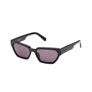 Swarovski Acetate Faux Crystal Square Sunglasses Women's Black