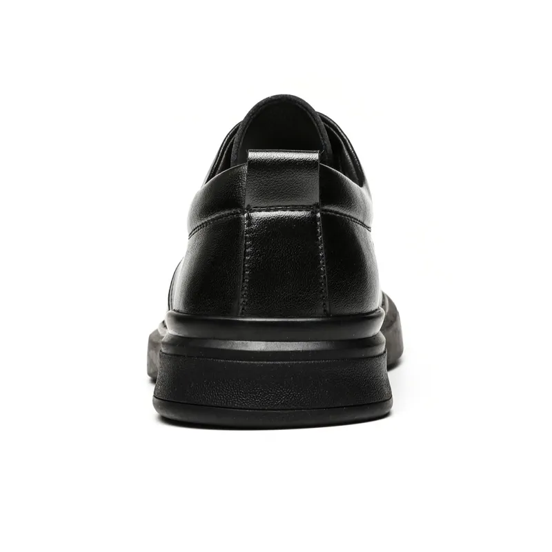 CHINT Dress Shoes Men Low Top Black-2