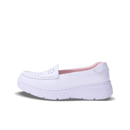 Cherry blossoms Loafers Women's Low-Top Pink