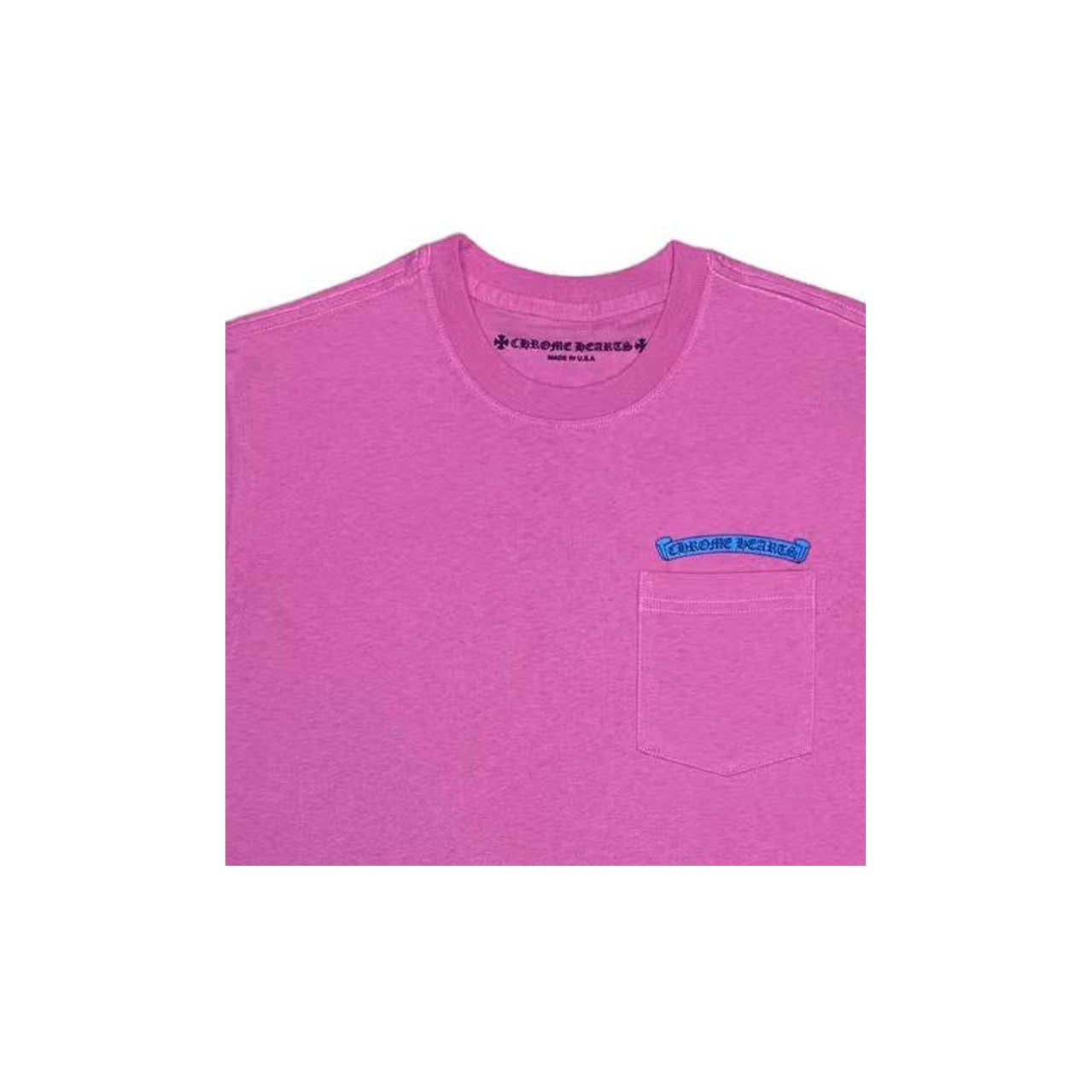 Chrome Hearts T-Shirt Unisex Pink - POIZON