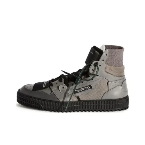 OFF WHITE Off Court Low Top Skateboard Shoes Men's Gray