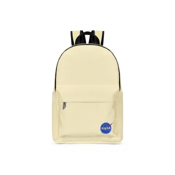 TURN UP X NASA Collaboration Nylon Computer Backpack Regular Unisex Ecru