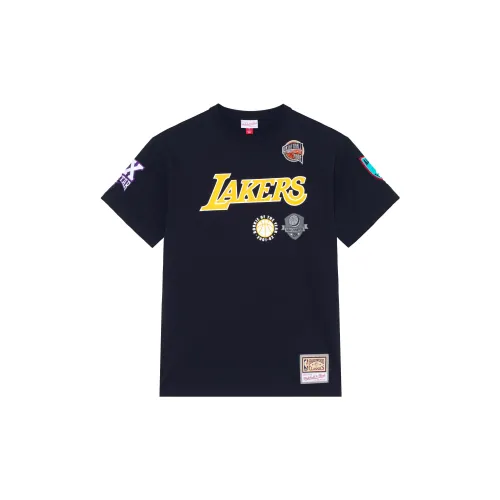 Nba X Mitchell Ness T-Shirts Unisex Black