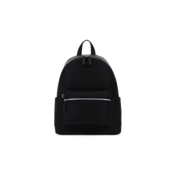 MCM Nylon Backpack Unisex Black