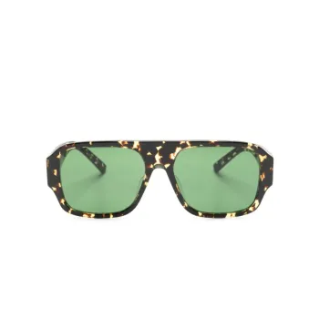 Givenchy Eyewear Tortoiseshell Navigator-frame Sunglasses