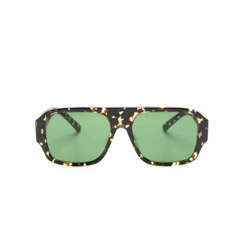 Givenchy Eyewear Tortoiseshell Navigator-frame Sunglasses-0