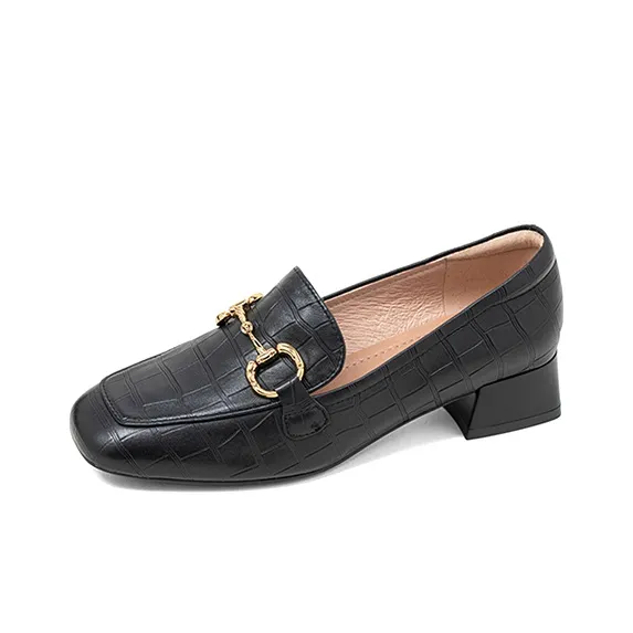COMELY Loafers Women's Low Top Ecru/Apricot/Black-0