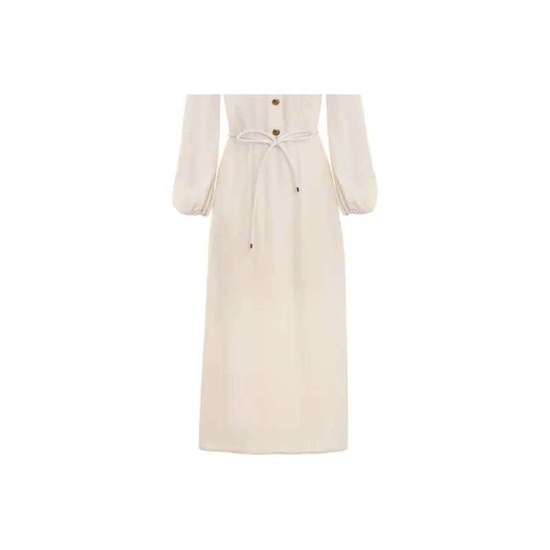 Zimmermann Long-Sleeved Dresses Women's Cream-2