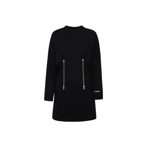 PALM ANGELS Long-Sleeved Dresses Women's Black