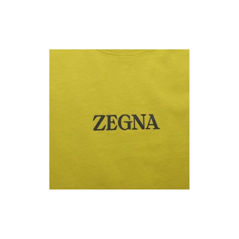 Ermenegildo Zegna T Shirts Men Yellow-5
