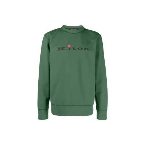 KITON Sweatshirts Men Forest Green