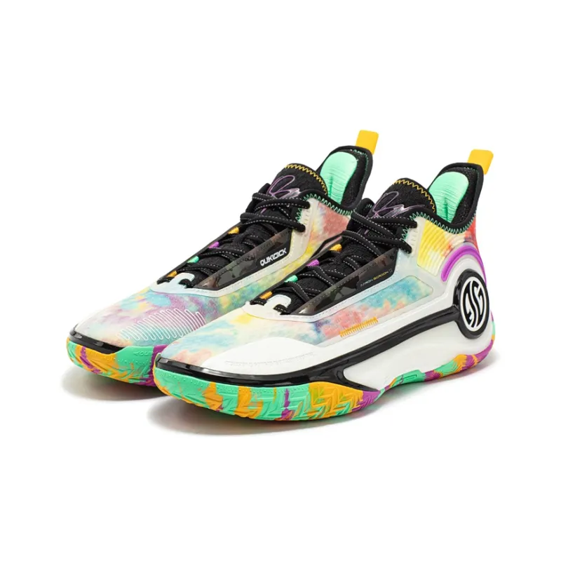 361° AG4 Basketball Shoes Men Low Top Multicolor-2