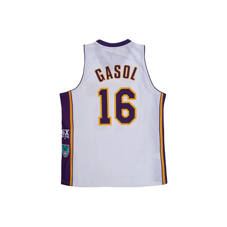 Mitchell Ness Basketball Jerseys Unisex White-1
