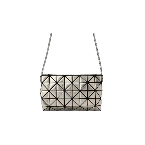 ISSEY MIYAKE PLATINUM COFFRET Polyurethane Envelope Bag Portable Crossbody Bag Shoulder Bag Women's Bronze