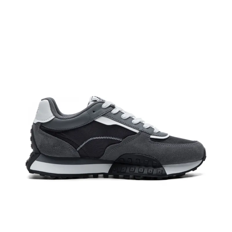 Kappa Low Top Running Shoes Unisex Gray Black-1