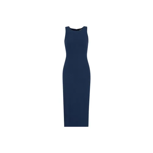 EMPORIO ARMANI Sleeveless Dresses Women's Blue