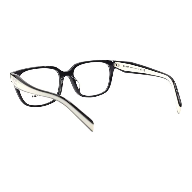 PRADA Plate Frame Oval Eyeglass Frames Women's-2
