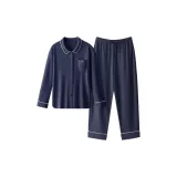 [Women's Lapel]Blue