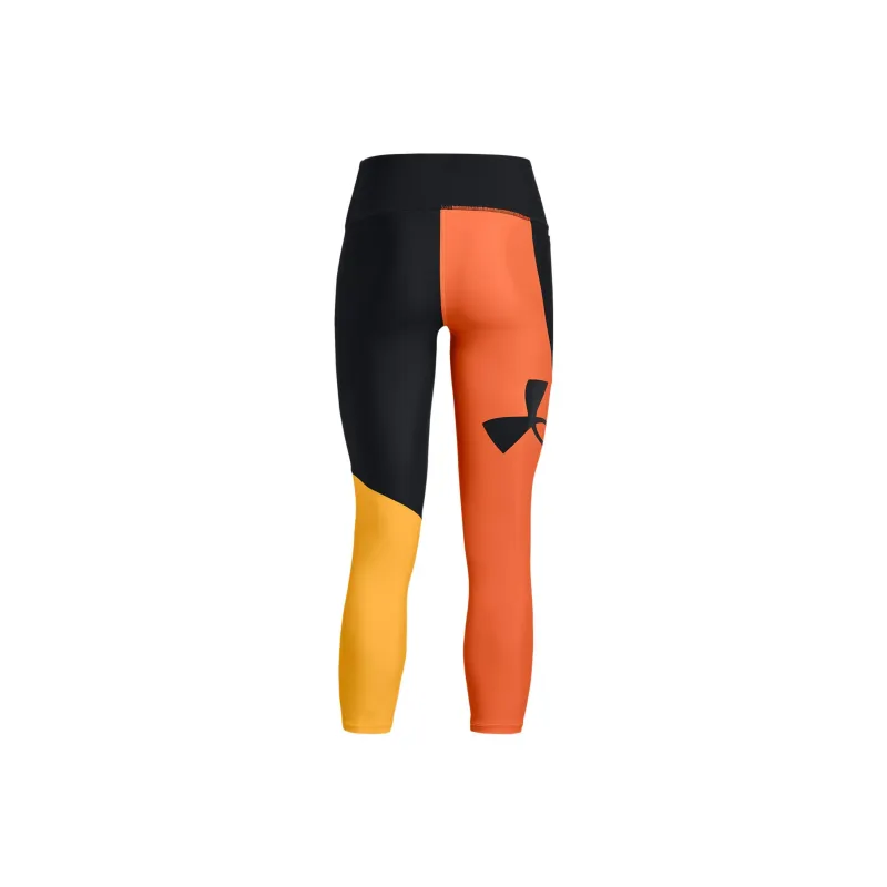 Under Armour Yoga Pants Women's Black Yellow-1