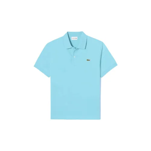 LACOSTE Polo Shirts Men Sky Blue