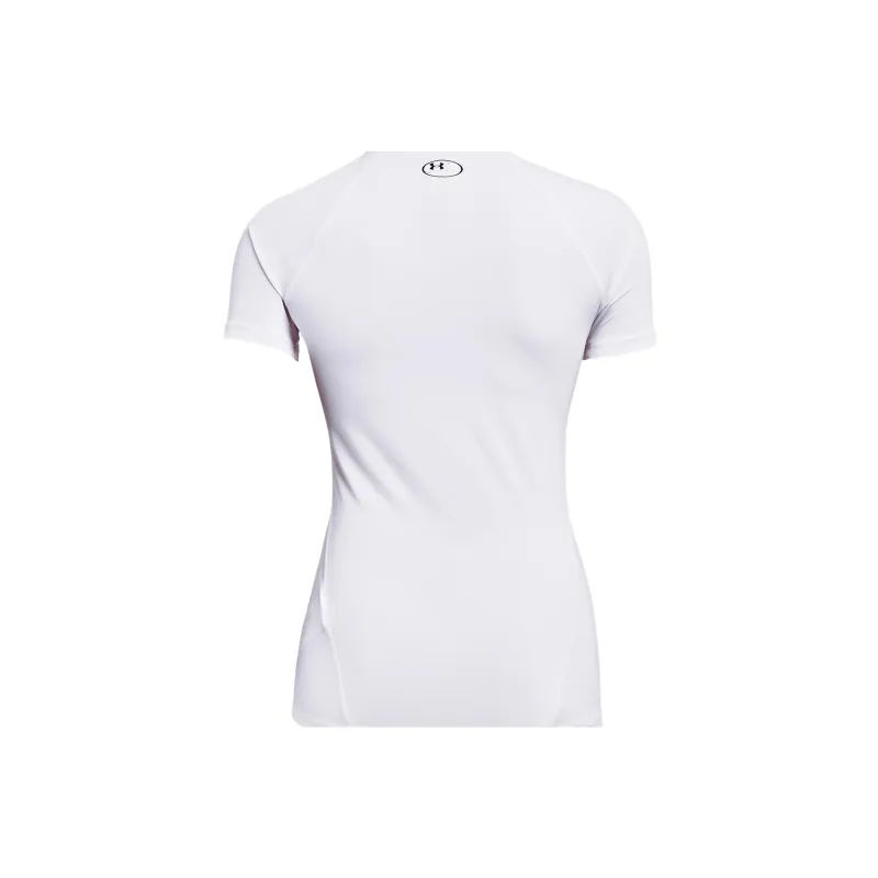 Under Armour HeatGear T Shirts Women's White-1
