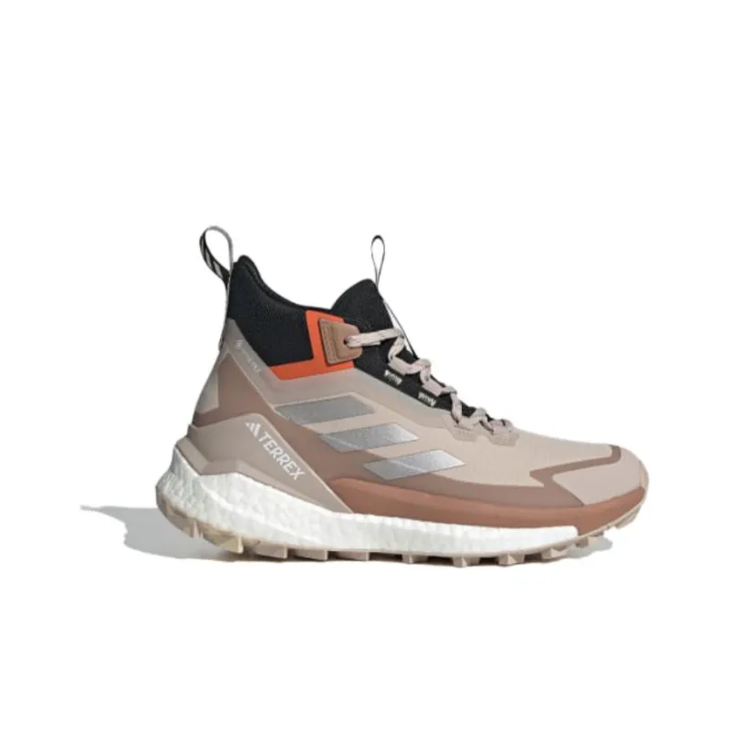 Adidas Terrex Free Hiker Gore Tex 2.0 Wonder Taupe Taupe Met. Impact Orange Women's-1