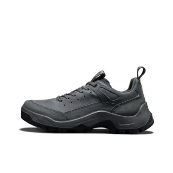 Ecco Off road Series Cushioning Anti Slip And Wear Resistant Low Top Outdoor Shoes Men's Gray