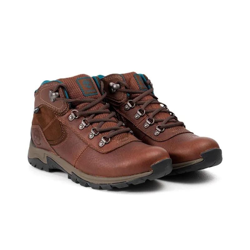 Timberland Maddsen Abrasion-Resistant Cushioning Ankle-Length Outdoor Boots Women's Brown Red-2