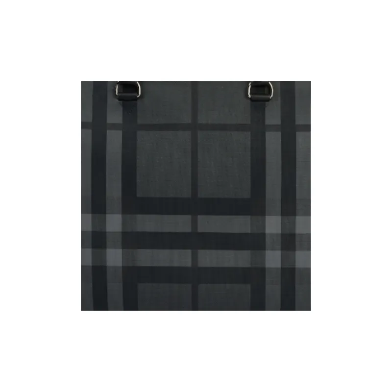 Burberry Polyester Briefcases Shoulder Bag Crossbody Bag Men's Gray/Black-4