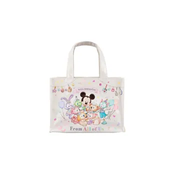 Disney Duffy And Friends Fabric Tote Bag, Shopping Bag, Handbag Regular Unisex Mickey Mouse