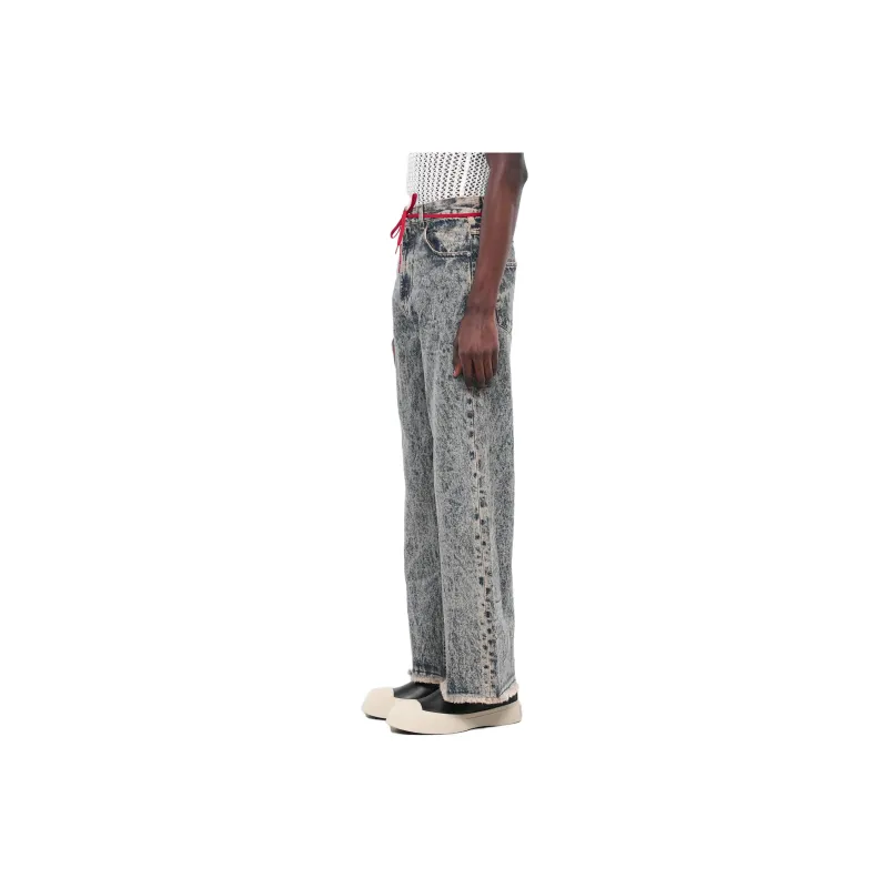 MARNI Flared Denim Trousers-2