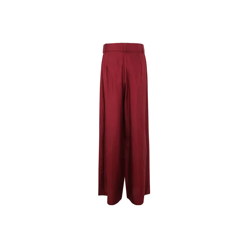 Zimmermann Wide Leg Satinn Trousers-1