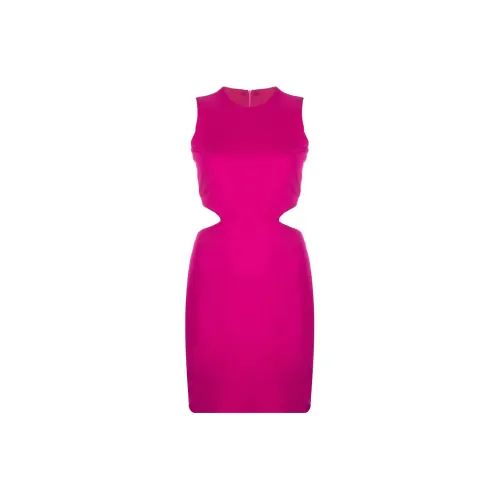 There Was One Sleeveless Dresses Women's Magenta