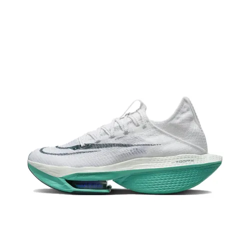 Nike Air Zoom Alphafly Next% 2 White Clear Jade Women's