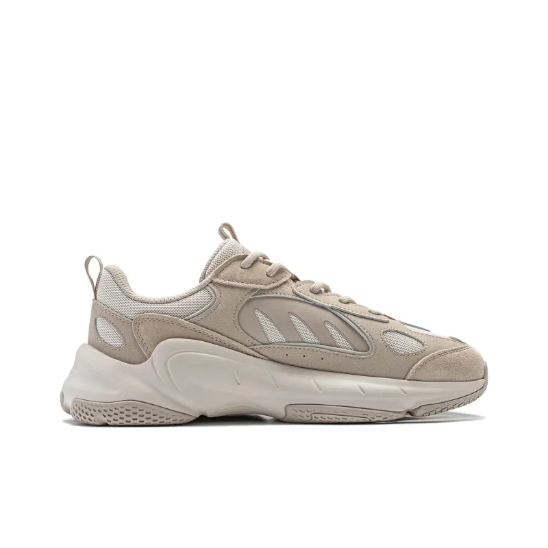 LiNing Wing Wind Abrasion Resistant Low Top Casual Shoes Men's Gray-1