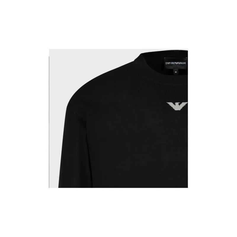 EMPORIO ARMANI FW23 Sweater Men's Black-2