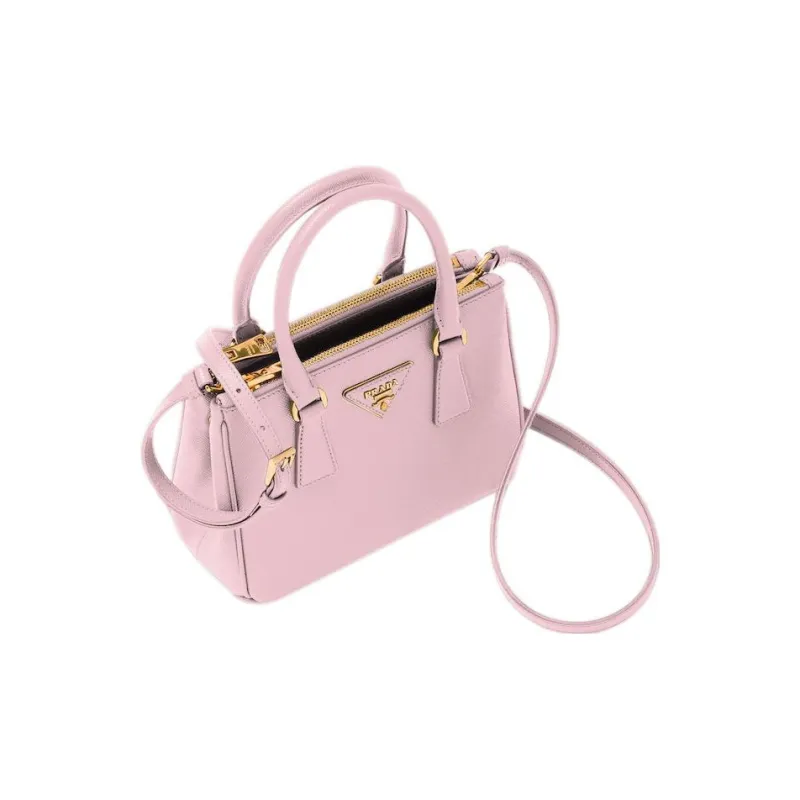 PRADA Prada Galleria Killer Bag Leather Shoulder Bag Crossbody Bag Handbag Mini Women's Pink-2
