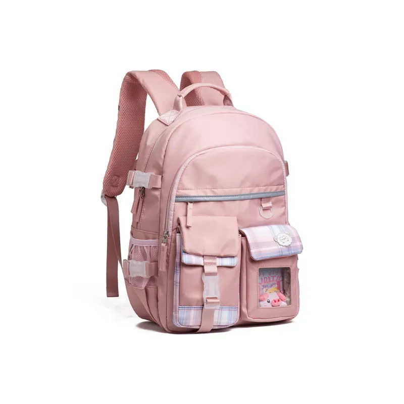 COWBONE Nylon Backpack Regular Unisex Starry Purple/Starry Grey/Girlish Heart Pink-10