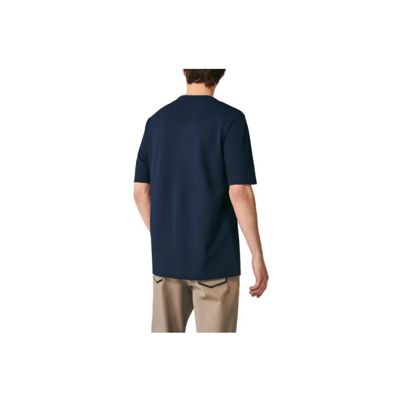 HERMES T-Shirts Men Dark Blue-1