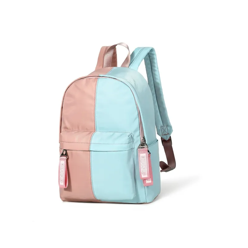 COWBONE Nylon Backpacks Regular Women's Pink Blue/Black Rose Red-1