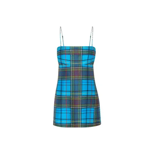 Réalisation Par Slip Dresses Women's Deanie Check Vintage Plaid