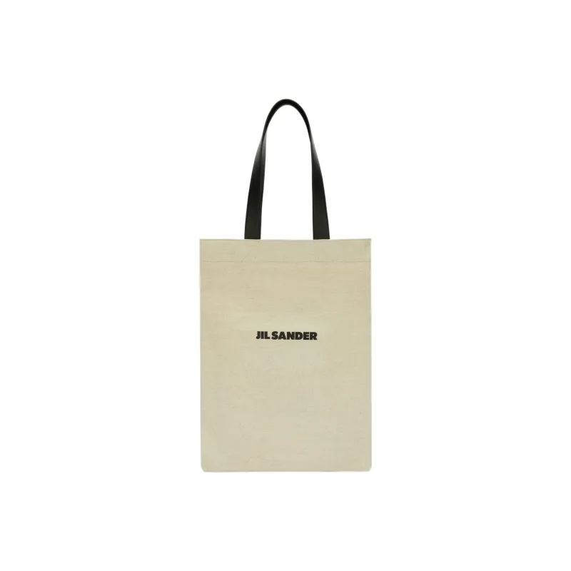 JIL SANDER Logo Printed Large Tote Bag-0
